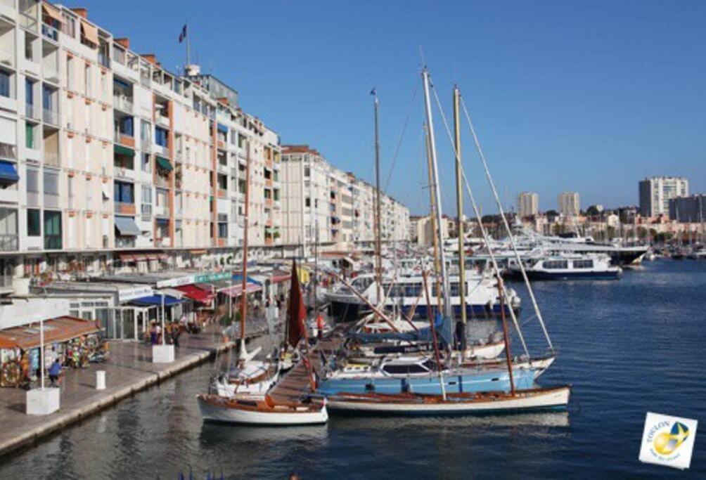 Superbe Appartement - Terrasses - Clim - Parking Prepaye La Valette-du-Var Exteriör bild