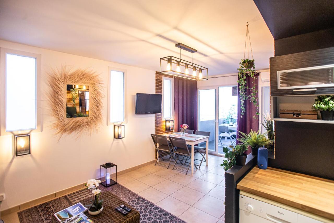Superbe Appartement - Terrasses - Clim - Parking Prepaye La Valette-du-Var Exteriör bild